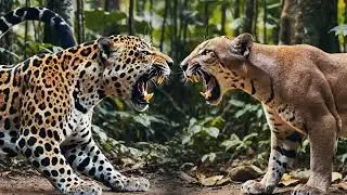 Ultimate Jungle War: The fierce warfare of wild animals. #animalsfight  #wildlifebattle