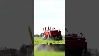 How Ridiculous - Car Vs. Giant Spike Trap from 150ft - Link in Description!