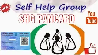 how to apply for shg pan card  (SHG  pancard  kase nikale)