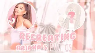 Recreating Ariana Grande's photos in Roblox! (Photo to GFX) || aureIina ♡
