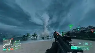 Battlefield 2042 - Struck by Lightning near the Tornado (War Tapes - Audio) - At 1:10