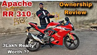 TVS Apache RR 310 Honest Ownership Review 🏍️ (2024 Model)// Really Best 300cc bike in India ? #india