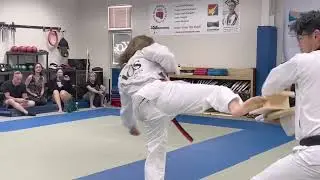 #boardbreaking #greenwoodindiana #martialarts #taekwondo #blackbelt #tkd #test 