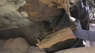 Fiorino 97 com podre ferrugem e entre eixos tortos , reforço de longarina 😱😱😱
