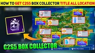 How to Get C2S5 Box Collector Title in BGMI | Free Title in c2s5 | All Box Collector location