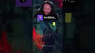 You can hear the confusion in my voice! 😂 #shorts #bugs #funny #oni #deadnydaylight #ThrillFish