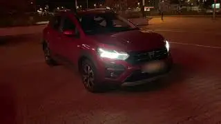 Dacia Sandero Stepway - nocna prezentacja