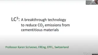 Sustainability Approach for Cement Sector | LC3 Cement | Technology To Reduce CO2 Emissions