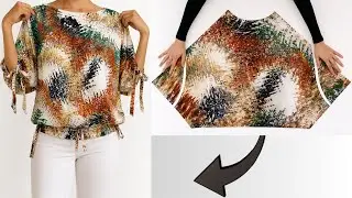 ✅ DIY Blouse Sewing ✂️🍁Modern Simplicity, Everyday Comfort