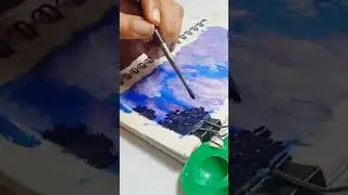 Easy painting for beginners #acrylicpainting #art #artchannel #paintingtutorial #natureart