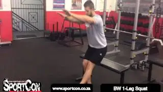 Sportcon Bodyweight 1 Leg Squat