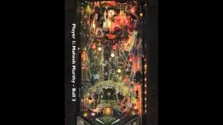 LORD OF THE RINGS pinball table (Stern 2003) - Pinburgh 2012 B Division Final (Game 1)