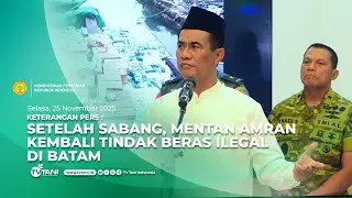 BREAKING NEWS - Setelah Sabang, Mentan Amran Kembali Tindak Beras Ilegal di Batam