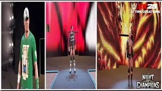 WWE 2K25 - John Cena , Randy Orton & CM PUNK Night Of Champions 2025 Attires