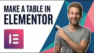 How To Make A Table In Elementor (Easy Guide)