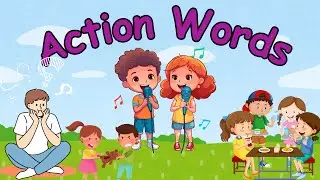 Actions Words for Kids | Learn Action Verb for Kids | Action Verb | Kids Vocabulary
