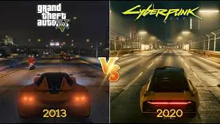 Cyberpunk 2077 против gta 5 &mdash; сравнение физики и детализации