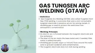 TECHNOLOGY WORKSHOP Chapter 7-GAS METAL ARC WELDING & GAS TUNGSTEN ARC WELDING