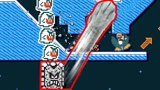 Super Mario Maker 2 🔧 Ghost Racer - The Expert Winter 🔧 PowerNongX