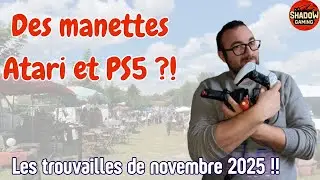 - VIDE GRENIER NOVEMBRE 2025 | DES MANETTES PLAY ET ATARI ? -
