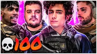 100 KILLS EM UMA PARTIDA, INSANO!!! - FT. LUCAS PAQUETÁ, SN4RFX E TONYBOY - COD: WARZONE