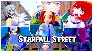 POKEMON SCARLET/VIOLET | Starfall Street Full Quest Line | All Boss Fights/Bases [Switch]