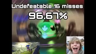[Sonic Frontiers OST] Undefeatable 16 misses 96.67% [PAFN]