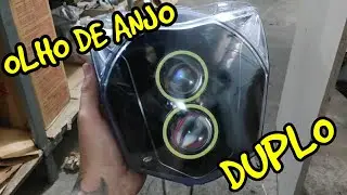 FAROL DUPLO OLHO DE ANJO TITAN 160