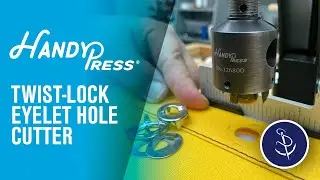 Effortlessly Punch Holes for Twist-Lock Fasteners