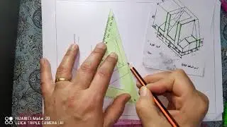 رسم ايزومترك تمرين 7.19
