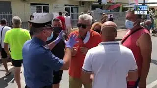 Amantea, migranti positivi al Covid. Arriva l'esercito per calmare cittadini preoccupati