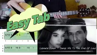 Dance Me to the End of Love - Easy Guitar Solo Tabs