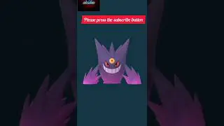 Mega Evolution of Gengar.. Pokemon Go..
