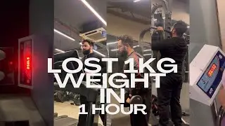 LOST 1 KG WEIGHT IN 1 HOUR || FAT TO FIT TRANSFORMATION DAY-6 ||