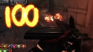 Kunjora SURVIVES 90 Seconds of Invisible Zombies on ROUND 100