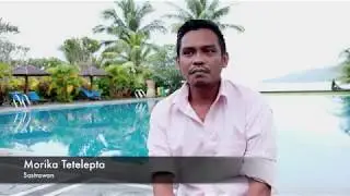 IDF: Sastrawan Asal Ambon Morika Tetelepta Bicara Sastra Daerah
