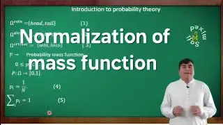 Normalization of mass function