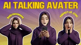 Create Realistic Talking Avatar with Perfect LIPSYNC (Step-by-Step)AI with Khadija