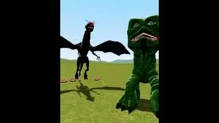 Realistic Ender Dragon vs Realistic Creeper!