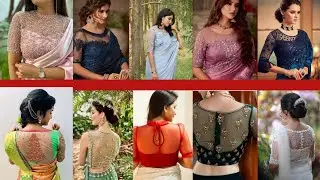 latest net blouse design @aapish creation