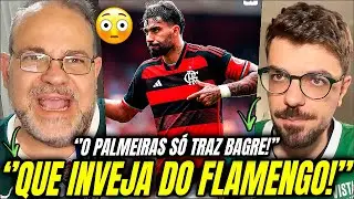 😂 MÍDIA PALMEIRENSE COM INVEJA DO FLAMENGO! ''O FLAMENGO SÓ CONTRATA CRAQUE E O PALMEIRAS BAGRE!''