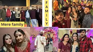 // *Miliye mere puri family s ♥️, shdi m kiya bht enjoy 😂,Nitesh KYU nhi gye shadi m 🥹*//