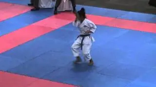 2012 Pan American Championship 18 20 Female Kata Sara Hori