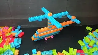 Satisfying DIY Helicopter Build | ASMR Building Blocks #buildingblocks