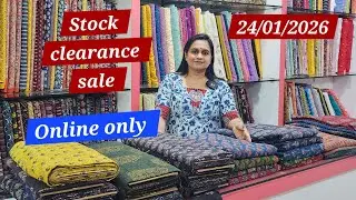 Ajrakh Hakoba 🌹Stock clearance sale 🌹