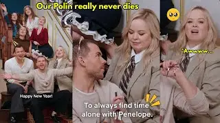 Luke talking about Season 4 and saying he&rsquo;s always found time alone with Penelope is such a loverboy