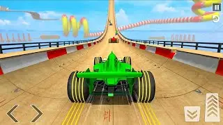 formula car masterclass - impossible formula games - mega ramp car stunt - Android gameplay