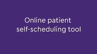 Video Demo of Patient Self-Scheduling Tool | ModMed