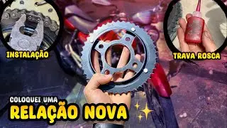 Troquei a relação da 99 🚀