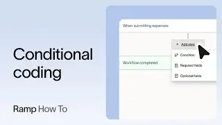 Ramp Accounting Series: Conditional Coding